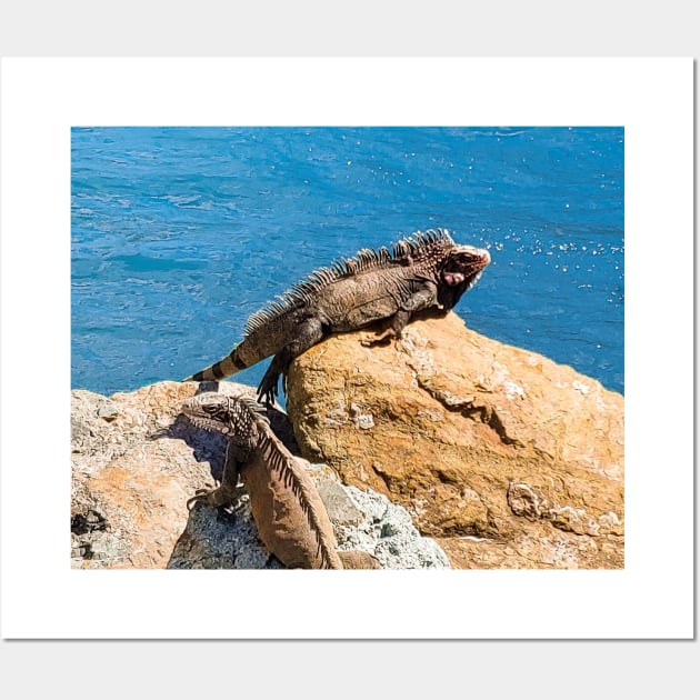 Iguana Wall Art by GorsskyVlogs